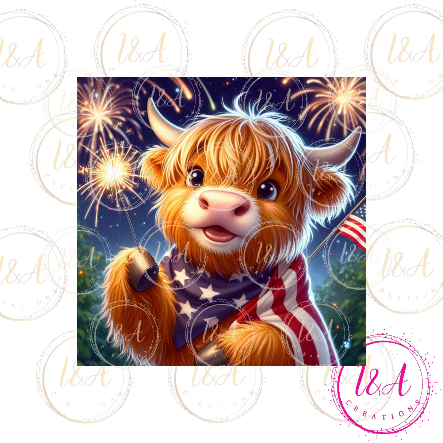 Highland cow brown 🎆