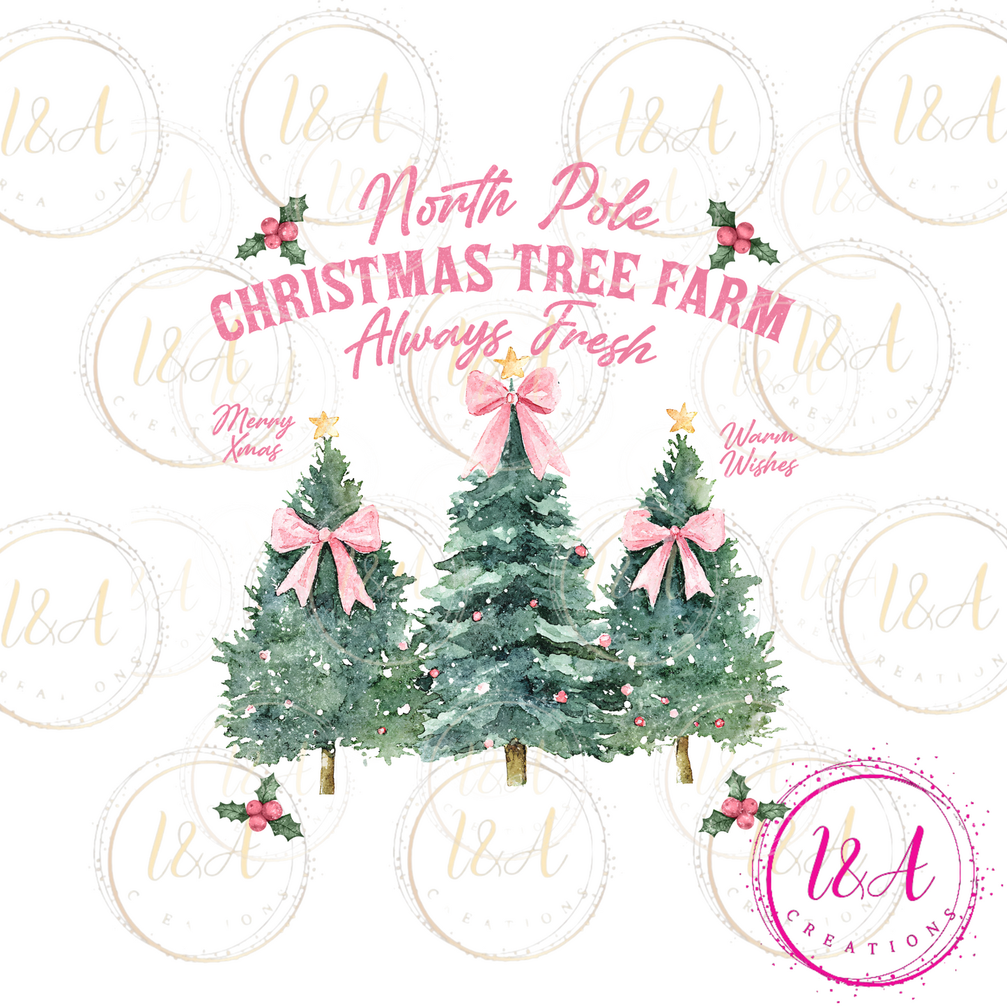 #381B Christmas tree farm