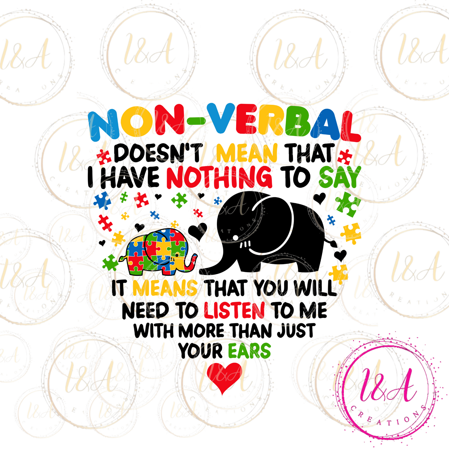 #803B non-verbal