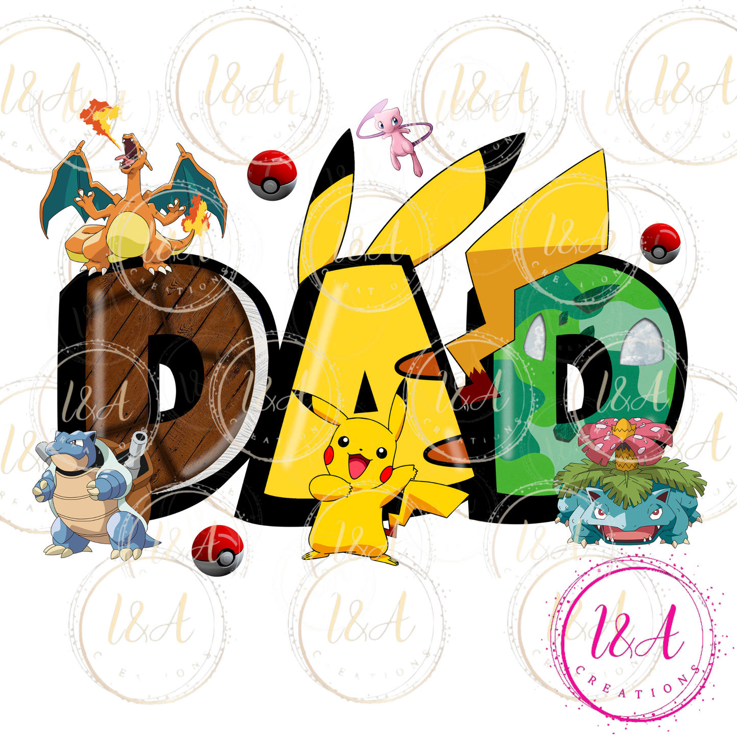 #456 PAPA-DAD/ pika