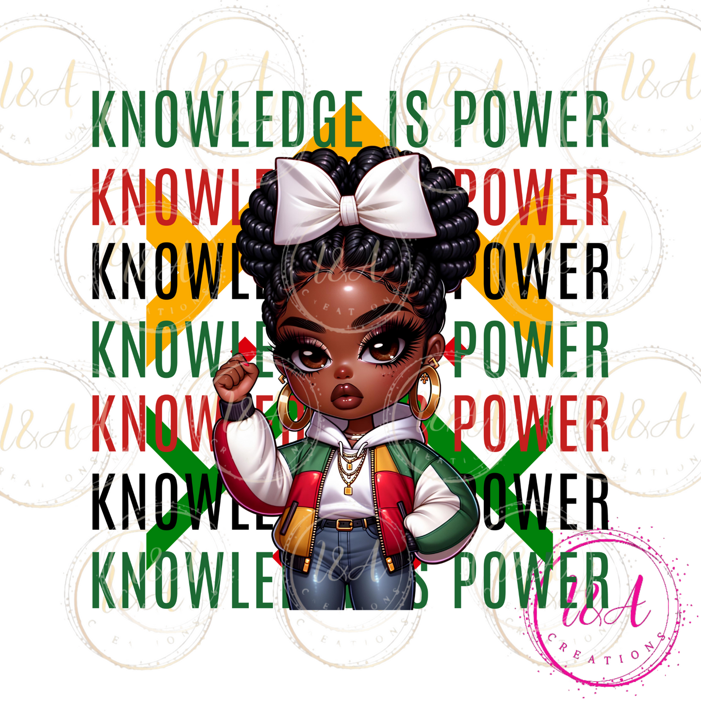 #768B knowledge is power