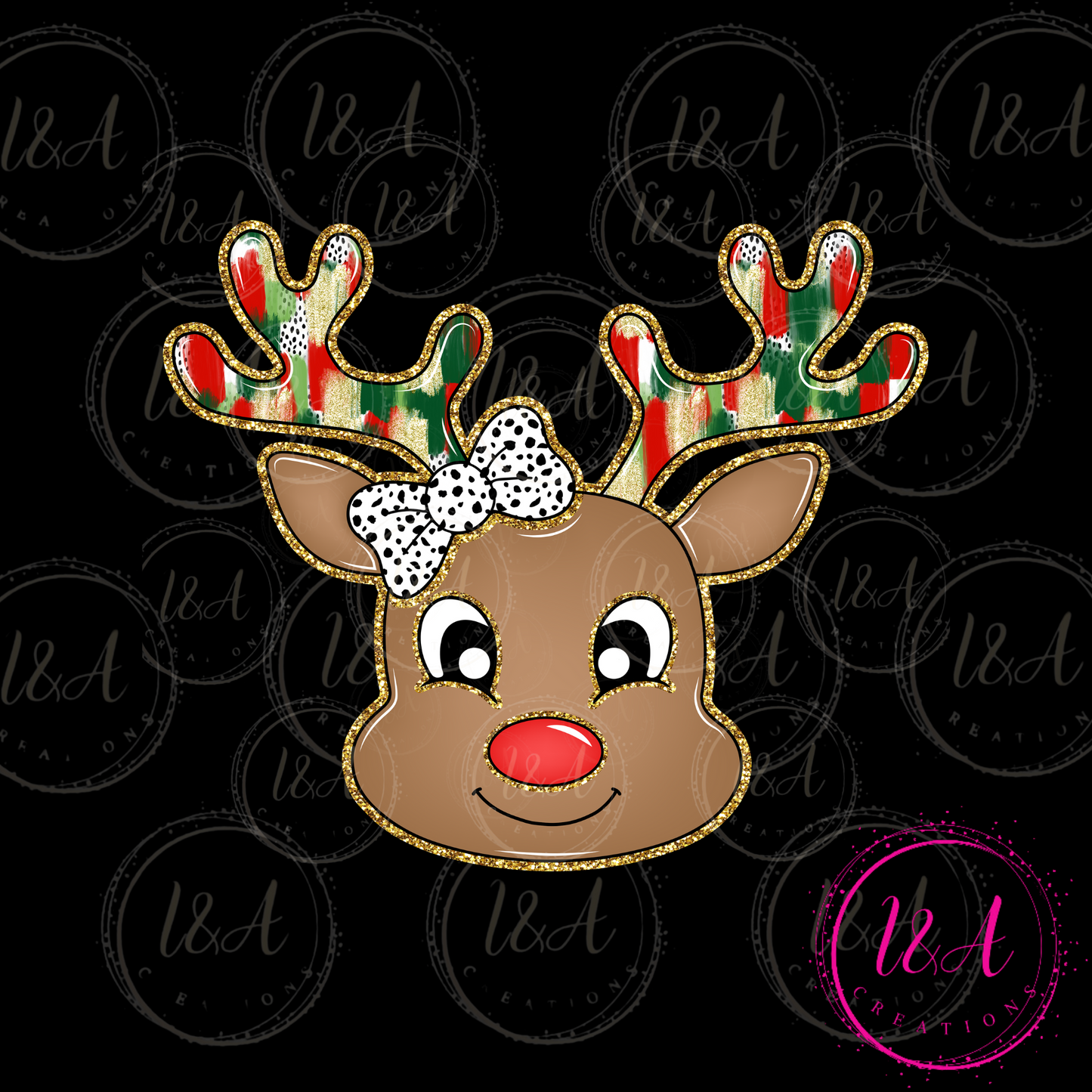 #302B cute reindeer