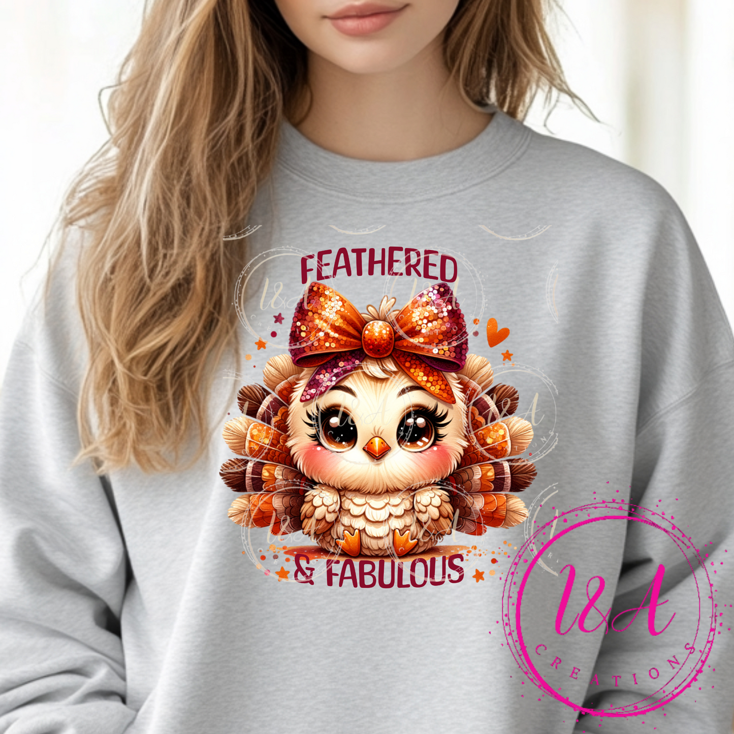 #136B Feathered & Fabulous