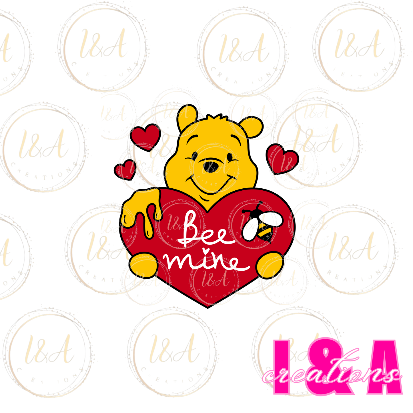 #407 be mine honey bear