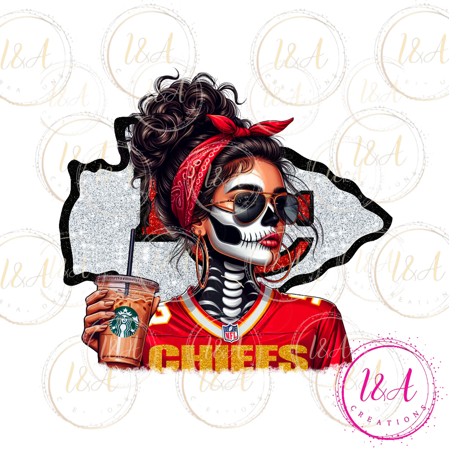 #455B skelly girl C