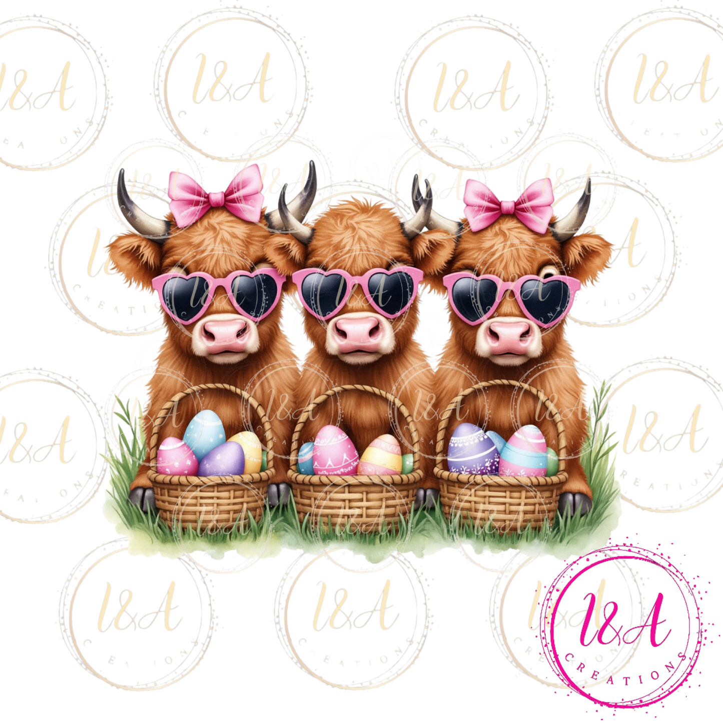 #705B 3 highland cows