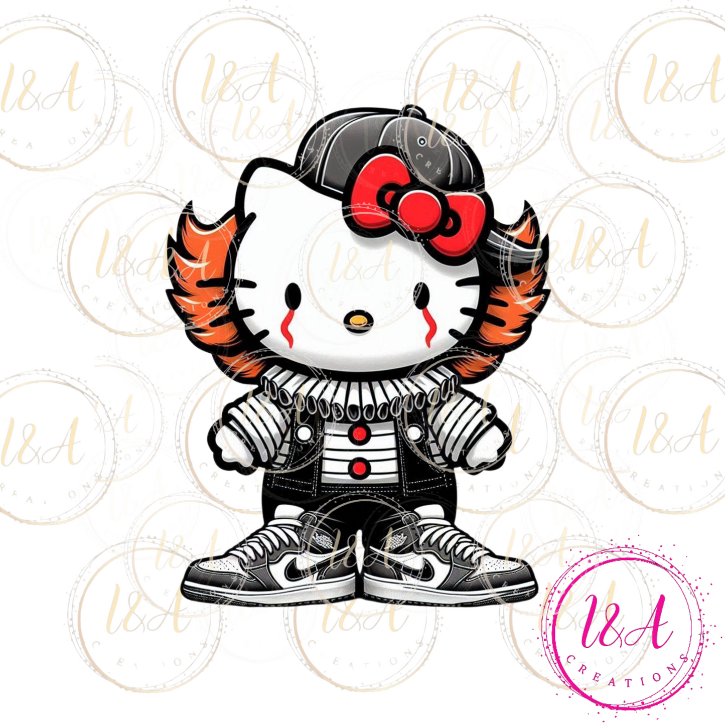 #93B kitty clown