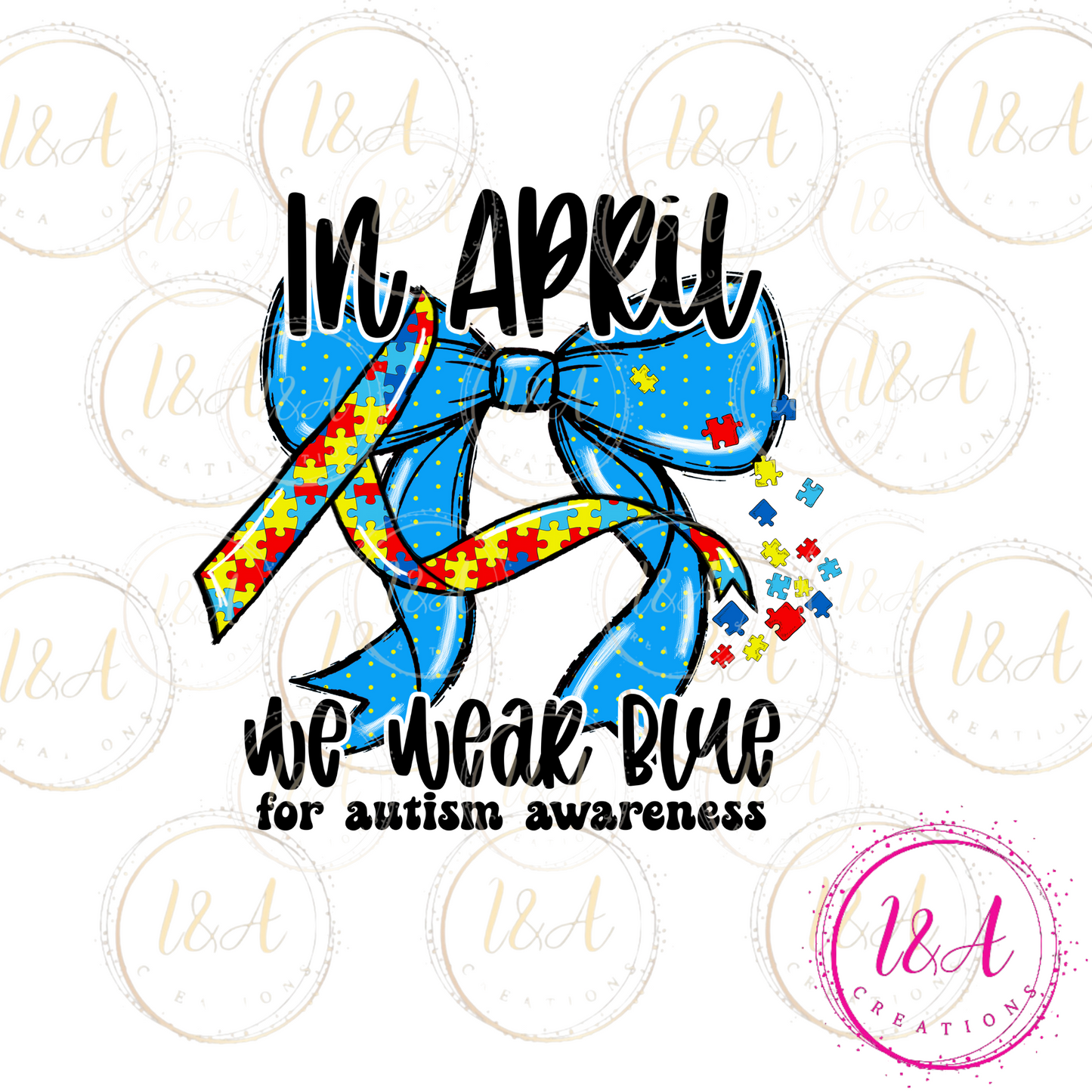 #804B In April we wear blue
