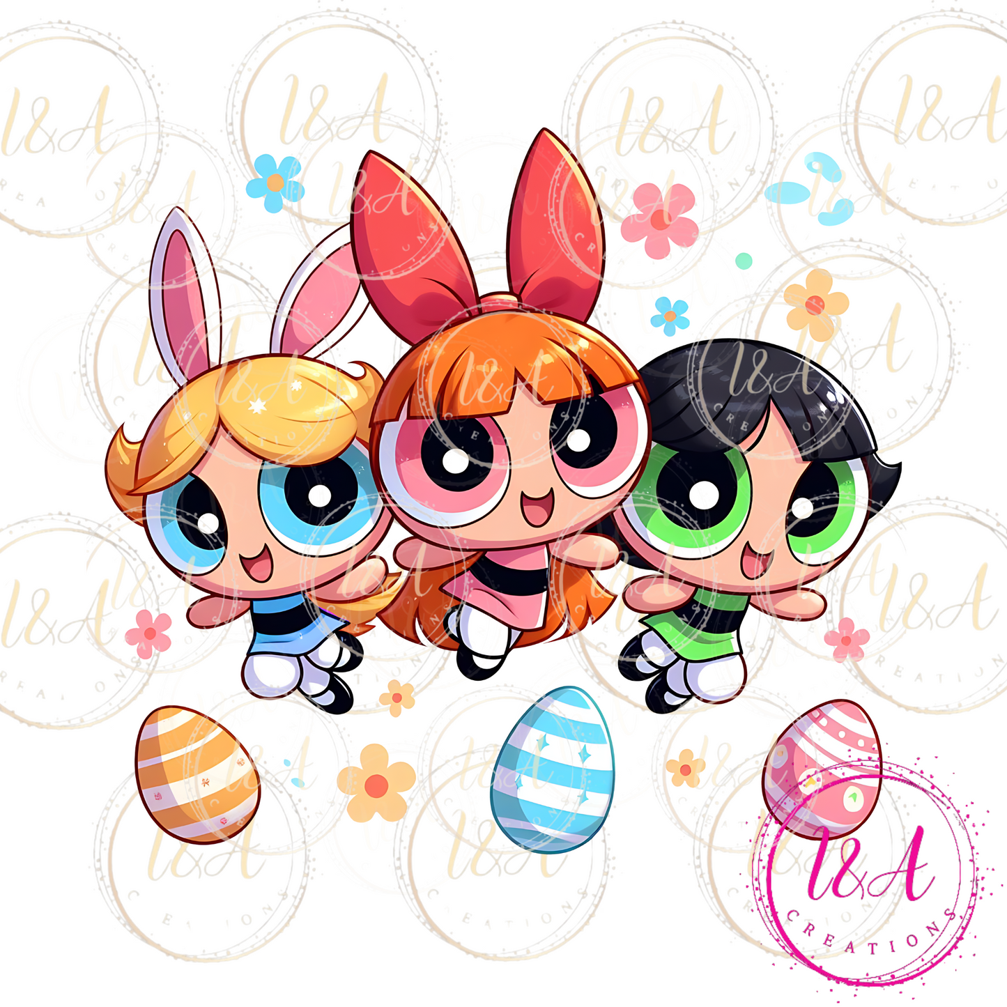 #494 Easter girls