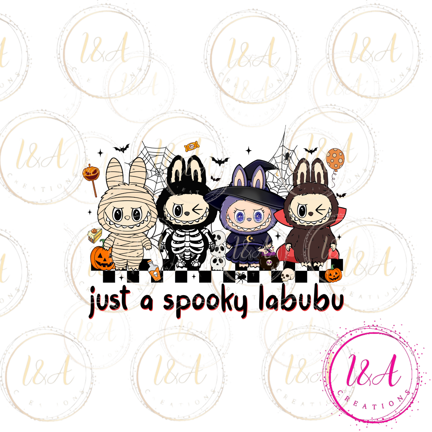 #885B just a spooky labubu