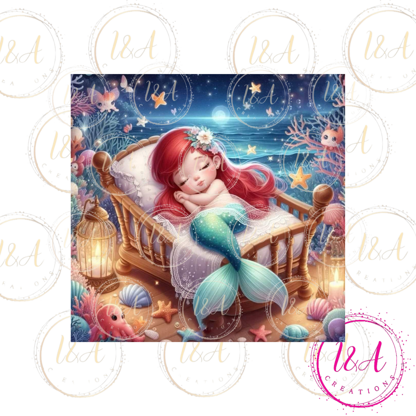 Mermaid sleeping
