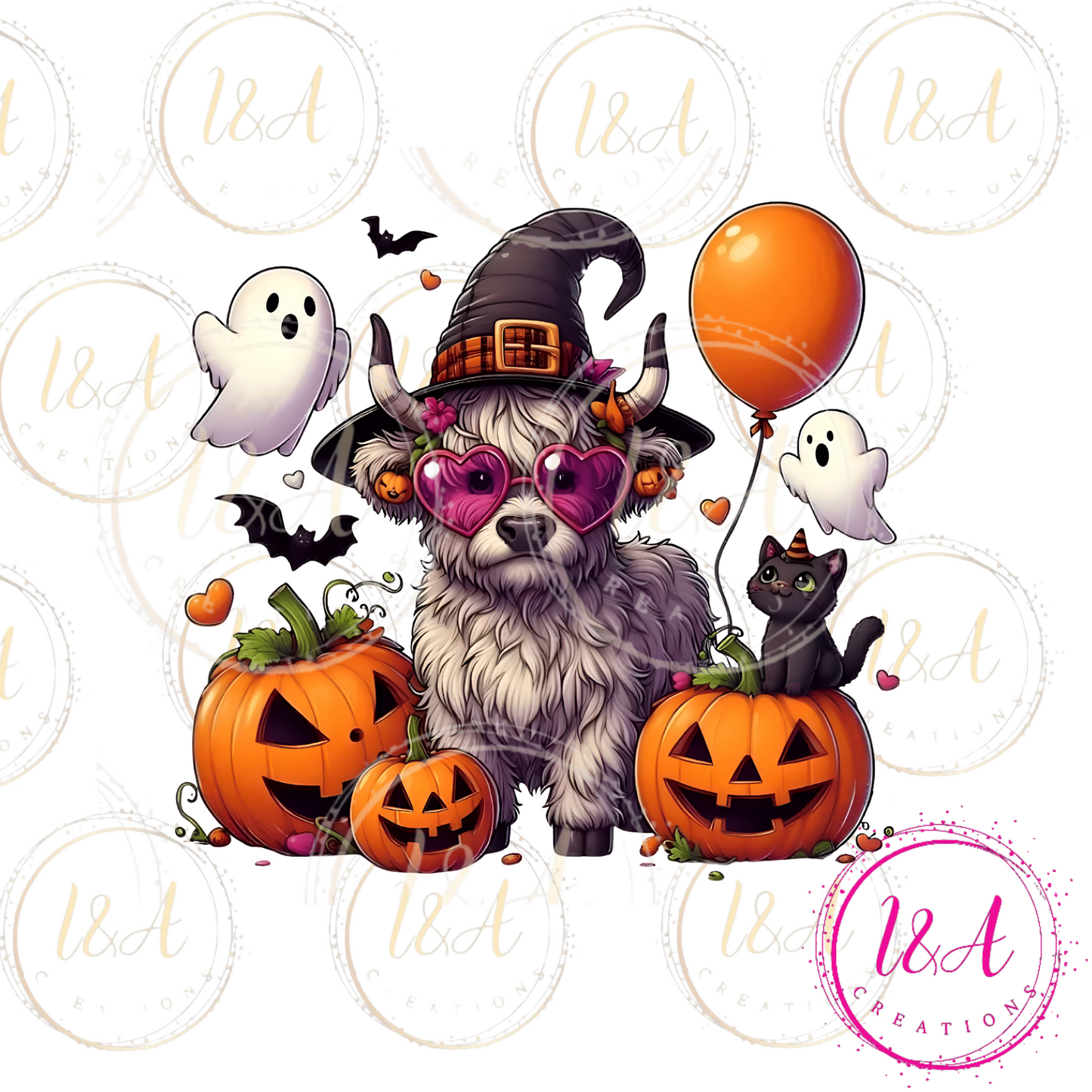 #472B Halloween cow