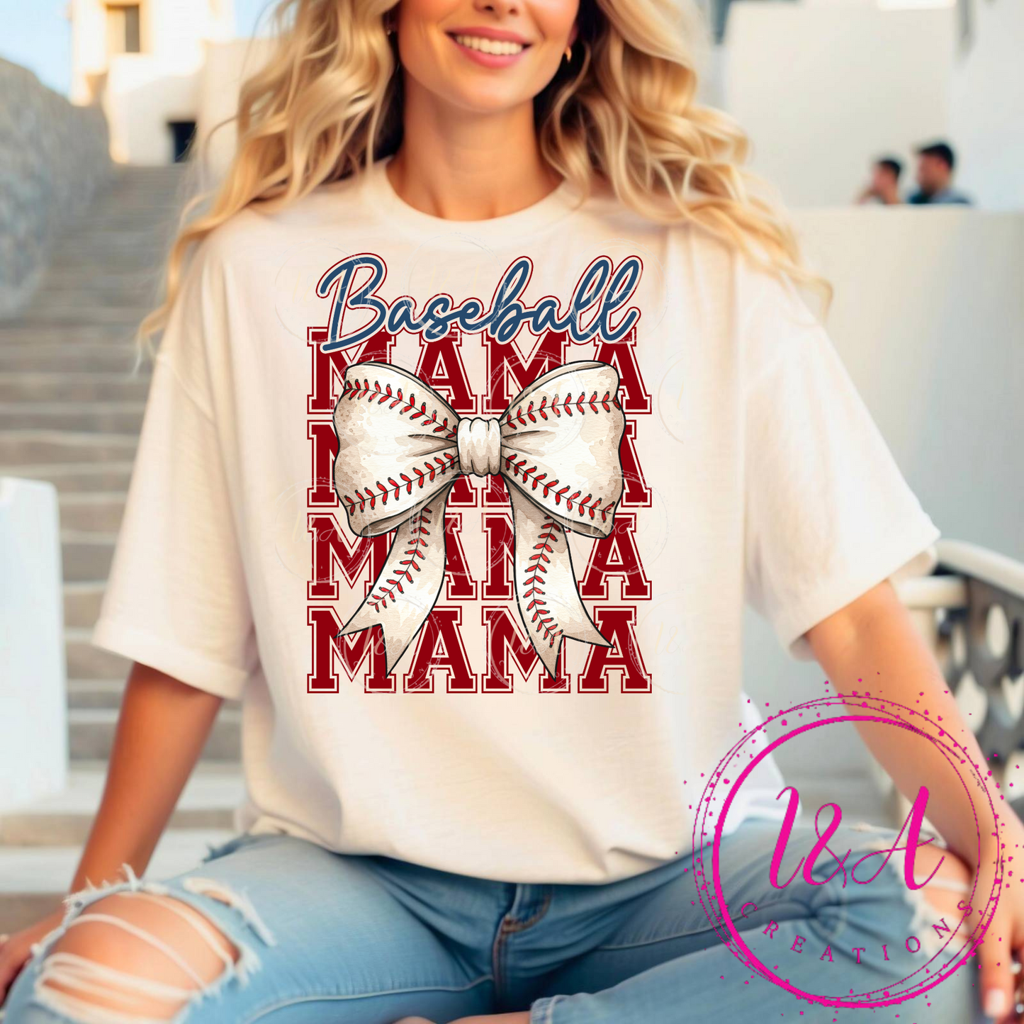 #826B Baseball mama