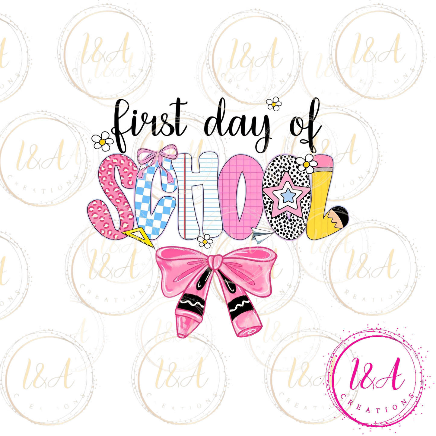 #845B first day of school