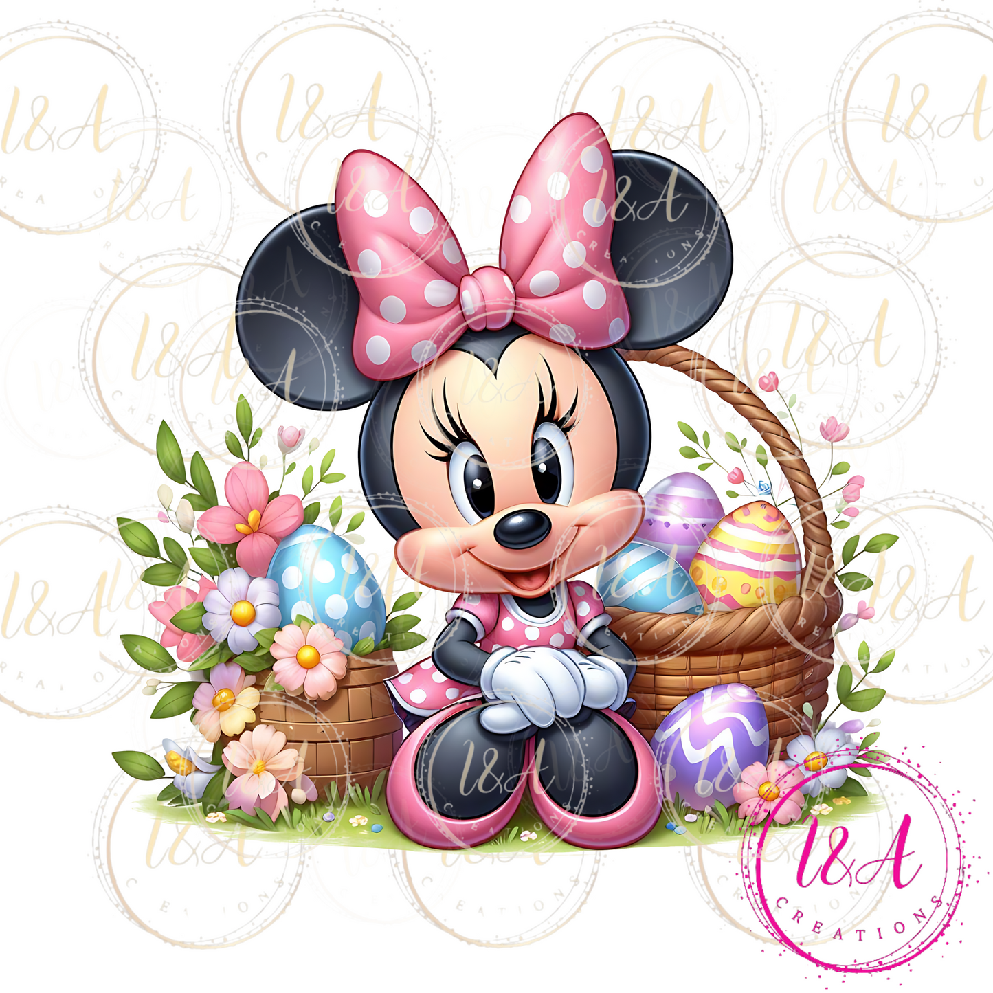#485 Easter minnie