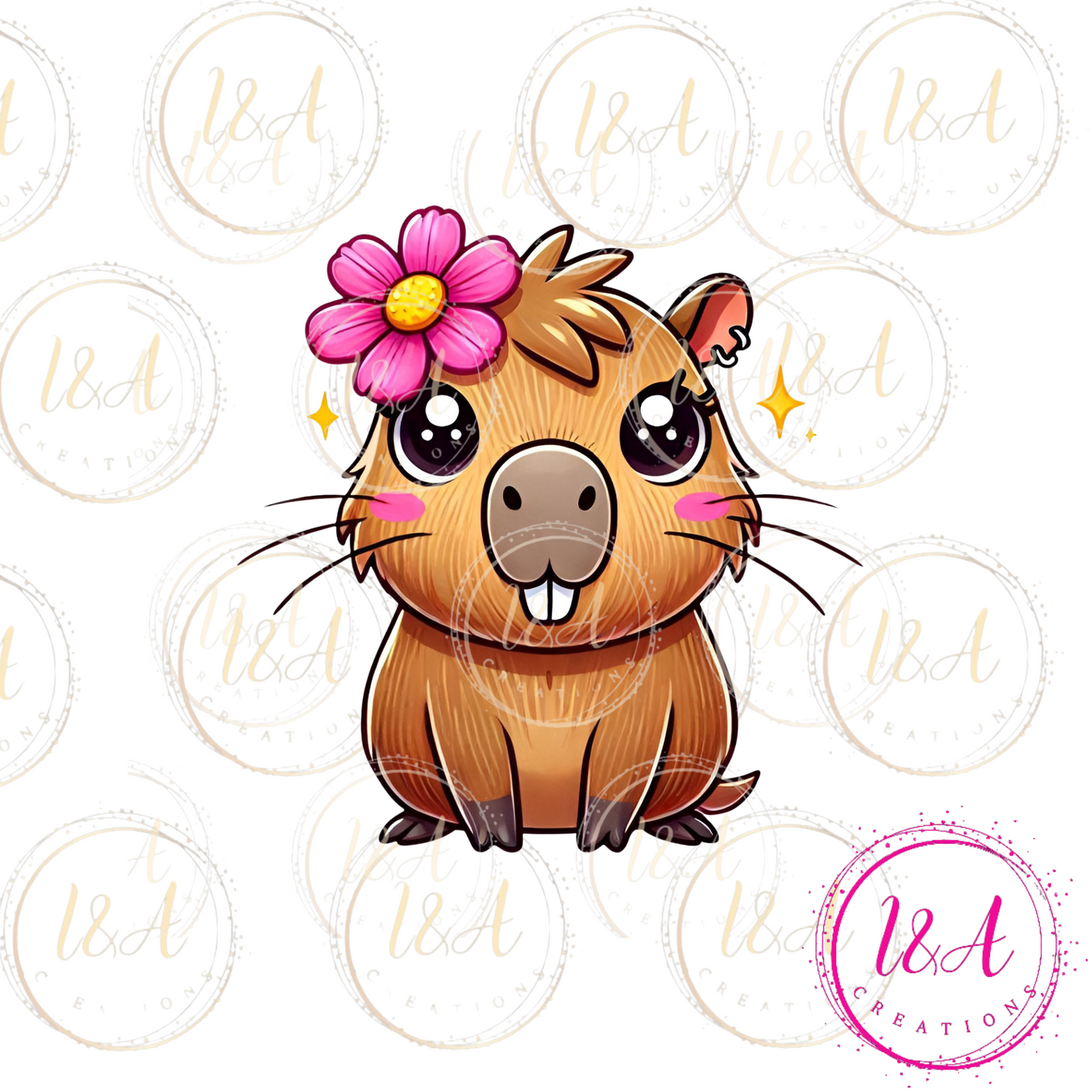 #36C cute capybara