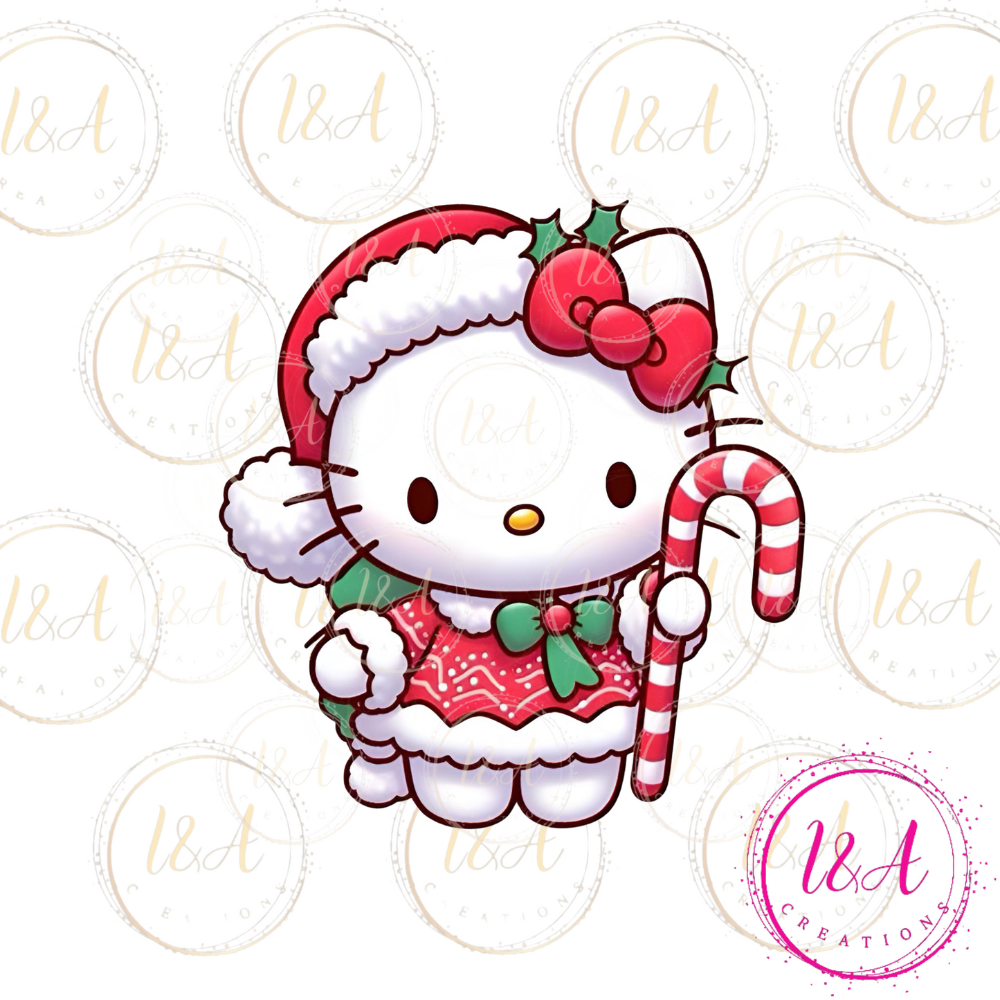 #396B kitty Christmas