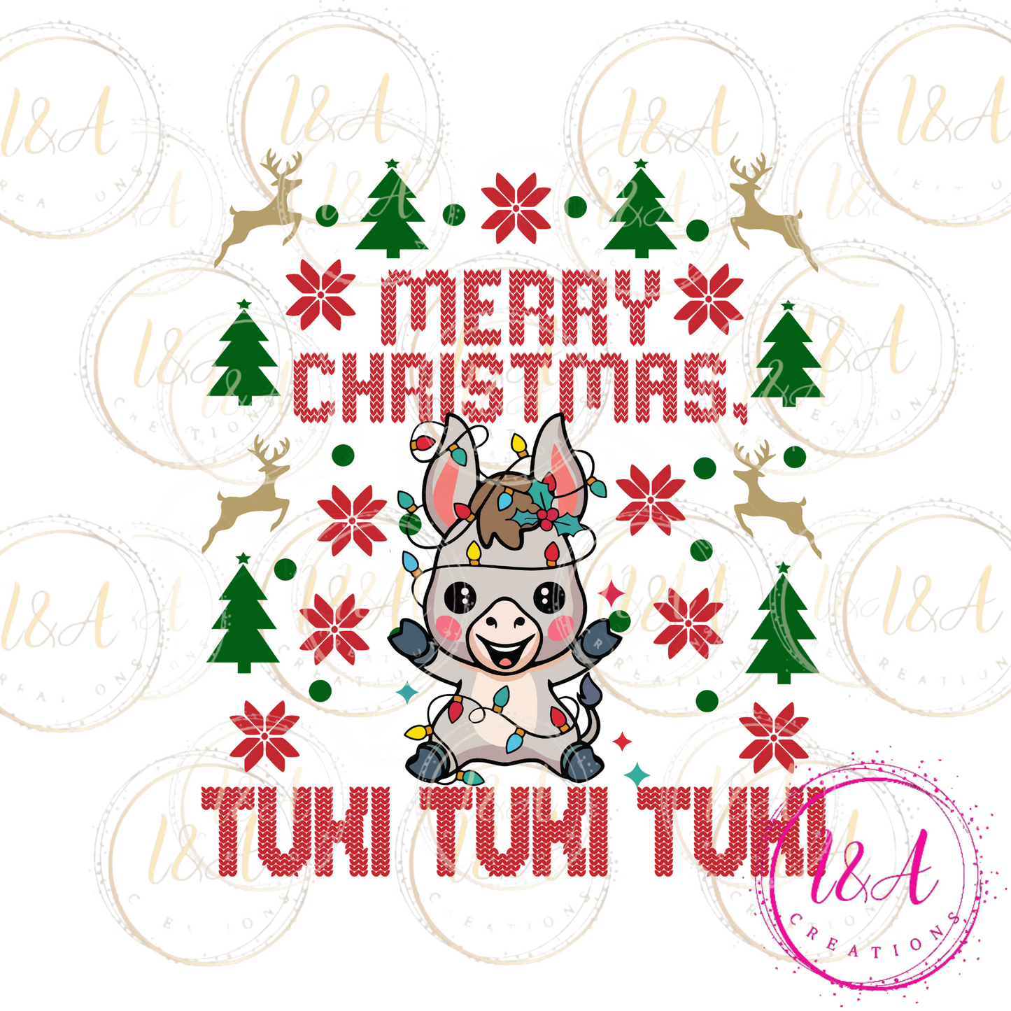 #372B Merry Christmas tuki tuki