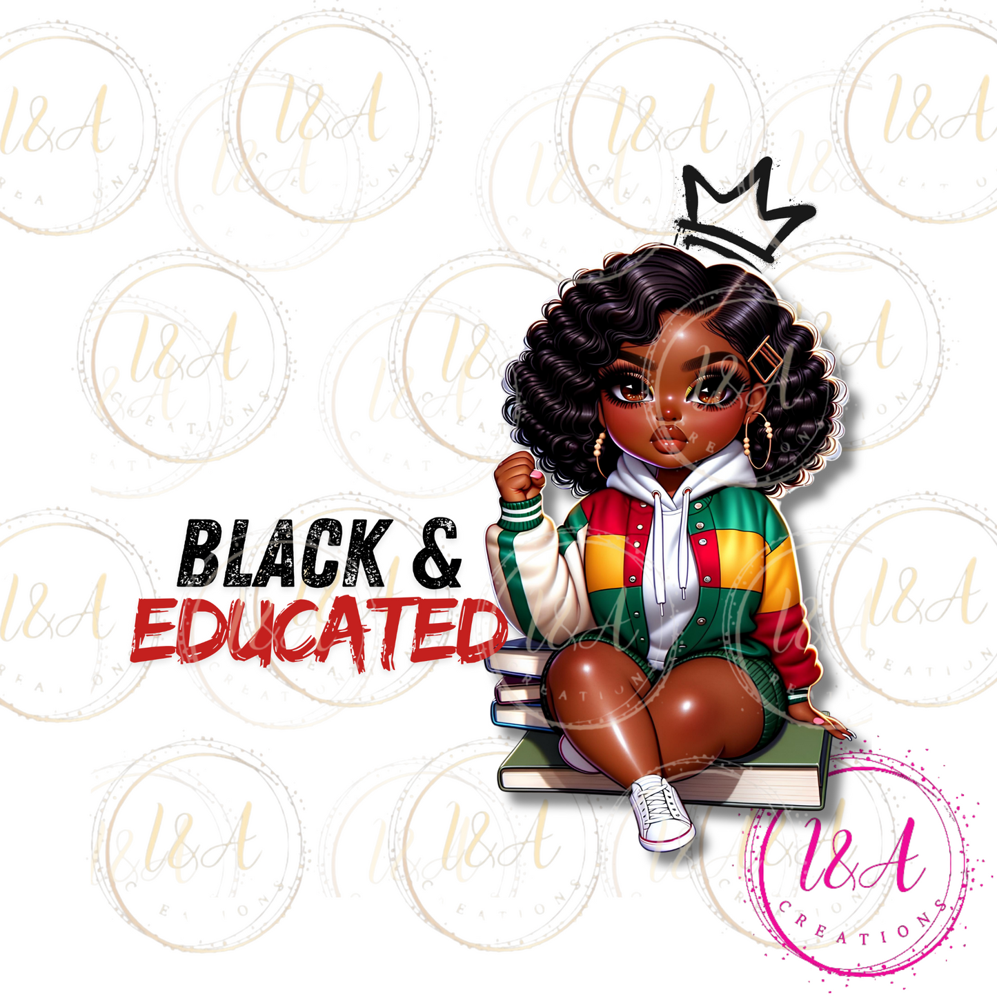 #770B Black and educated