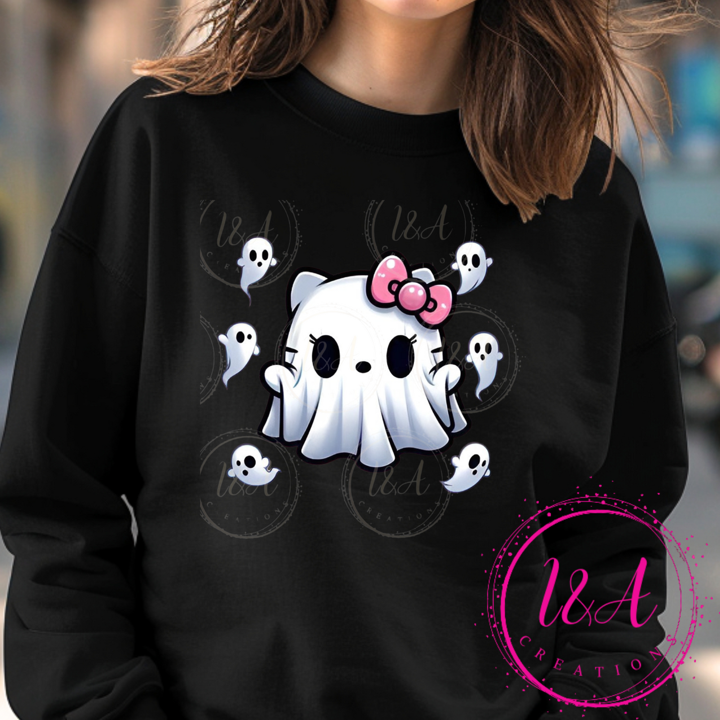 #998B Ghost kitty