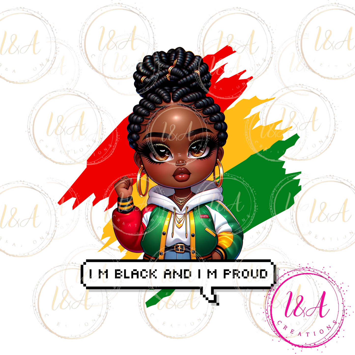 #767B I'm black and I'm proud