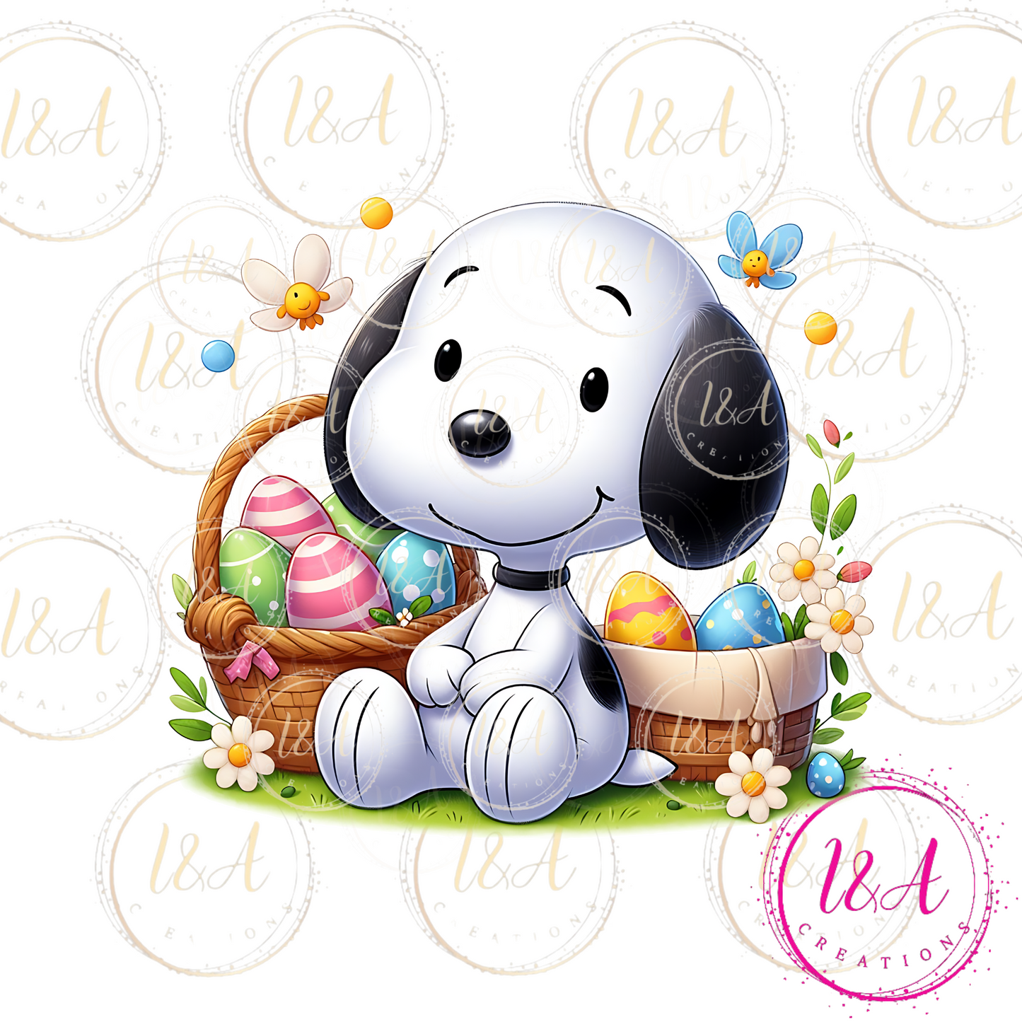 #502 Easter snoopy