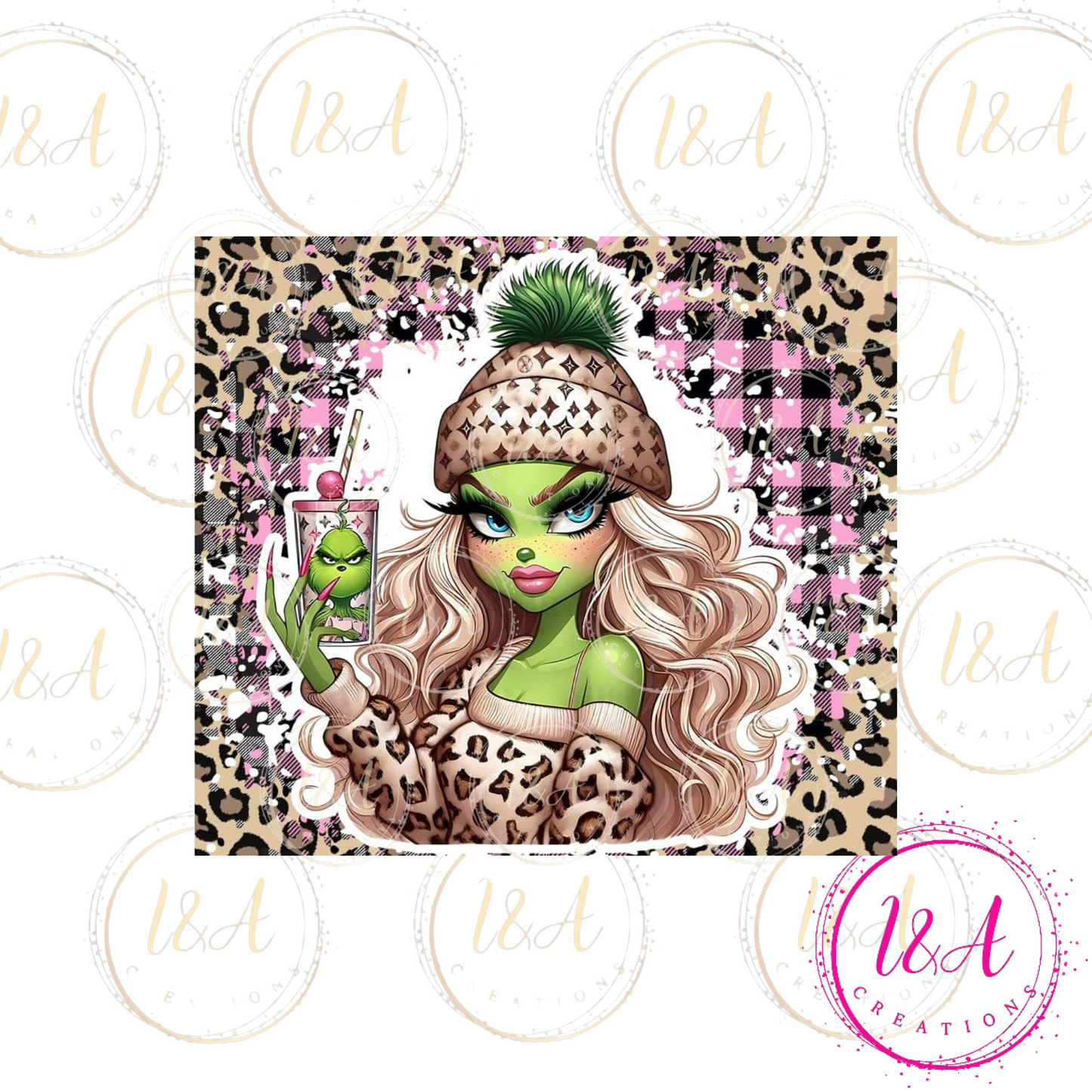 Cute grinchy girl