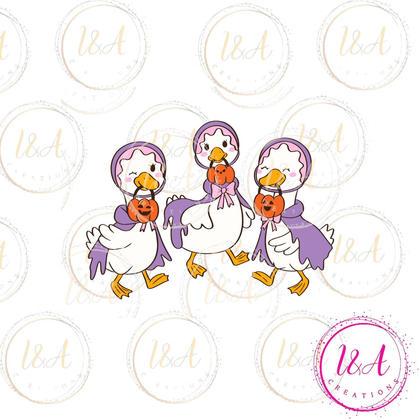 #118C goose halloween