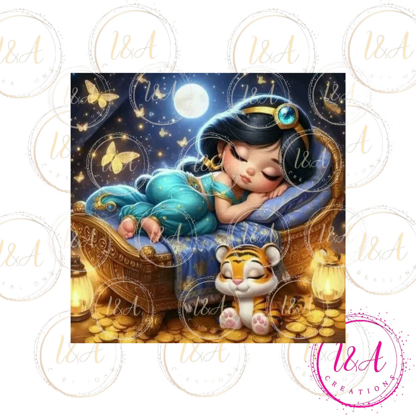 Baby Jasmine sleeping