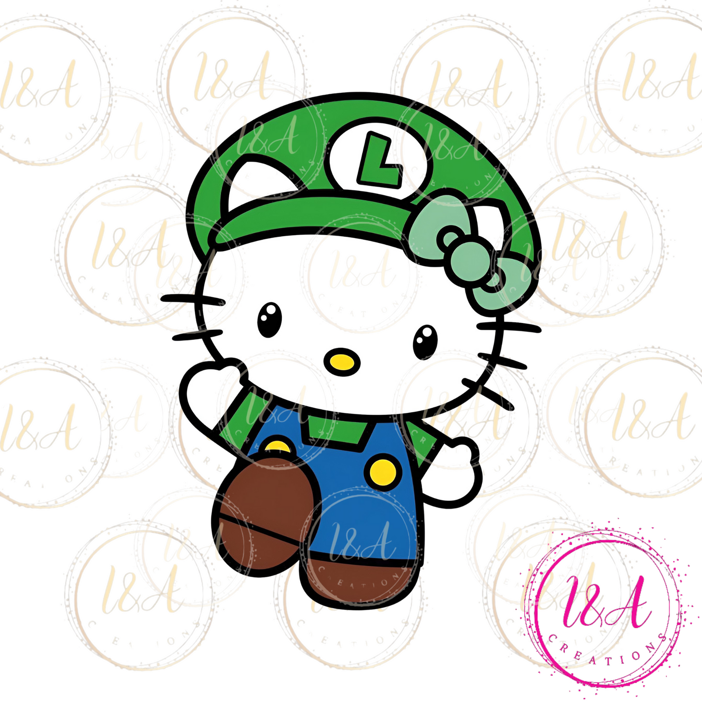#746B kitty Luigi
