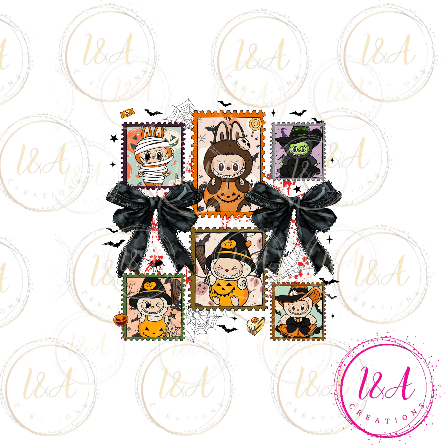 #904B labubu Halloween