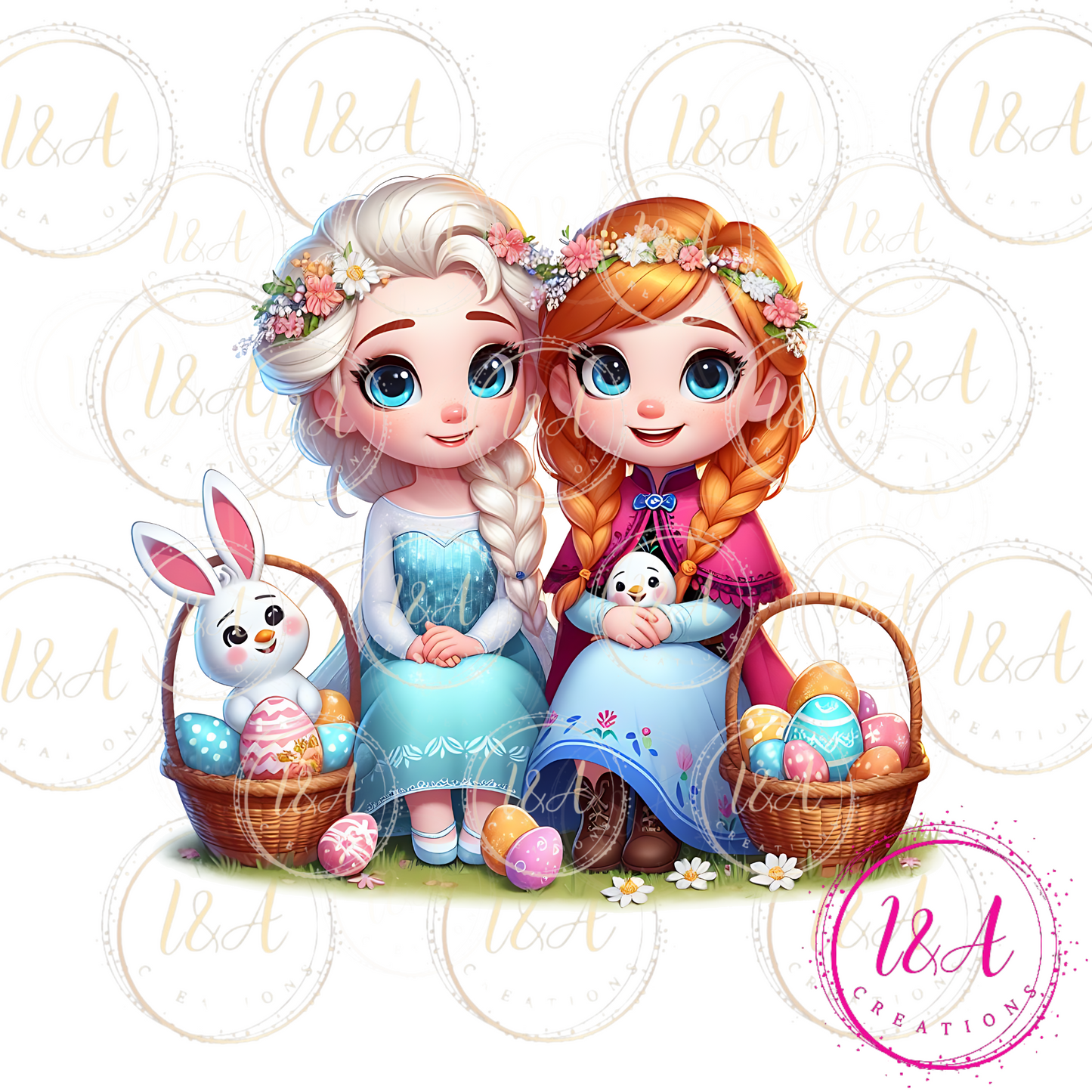 #499 Easter sisters