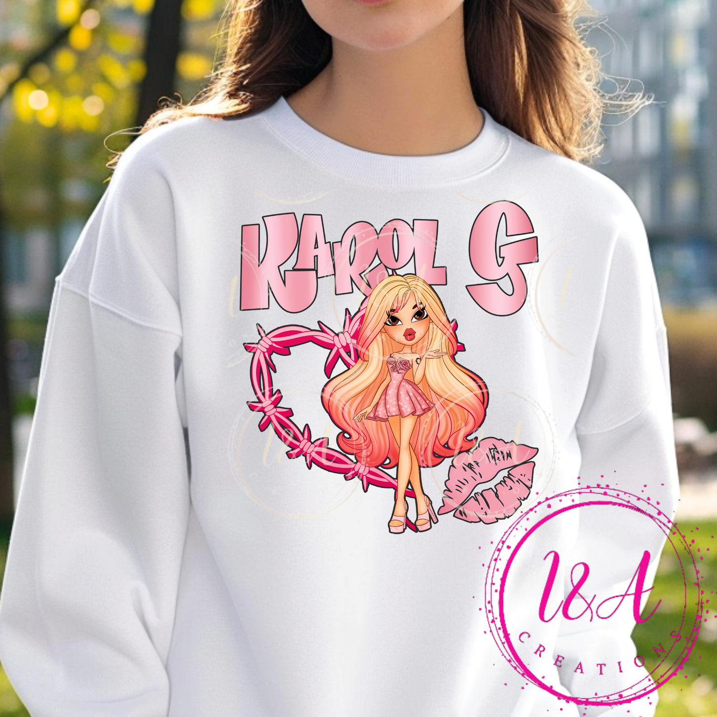 #536B Karol G pink