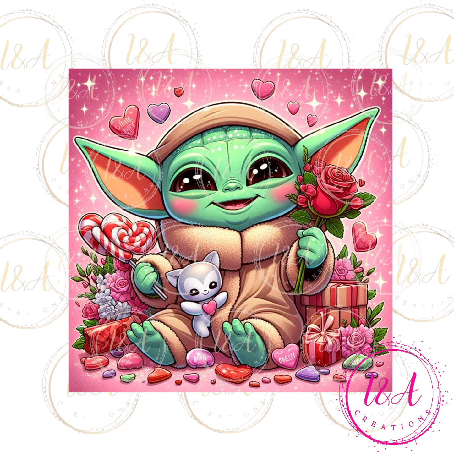 Valentines alien