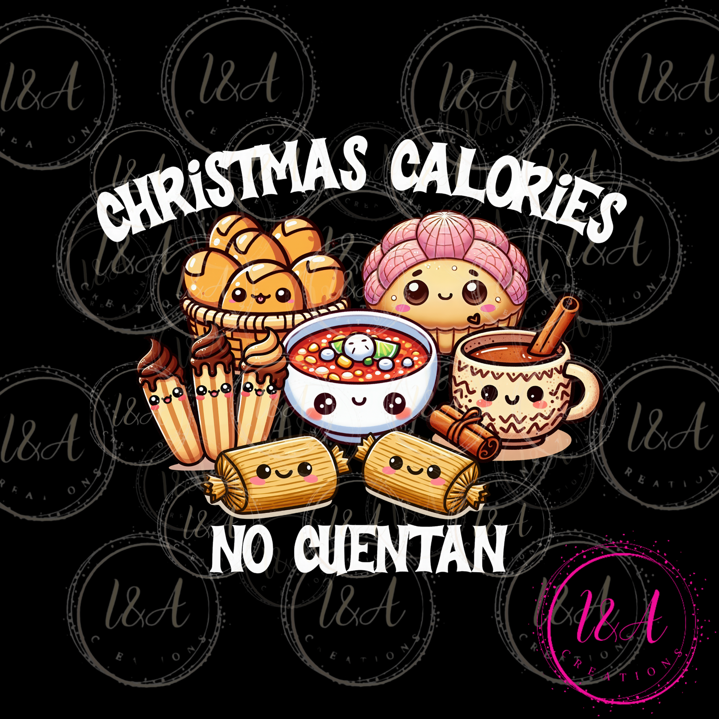 #145B Christmas calories