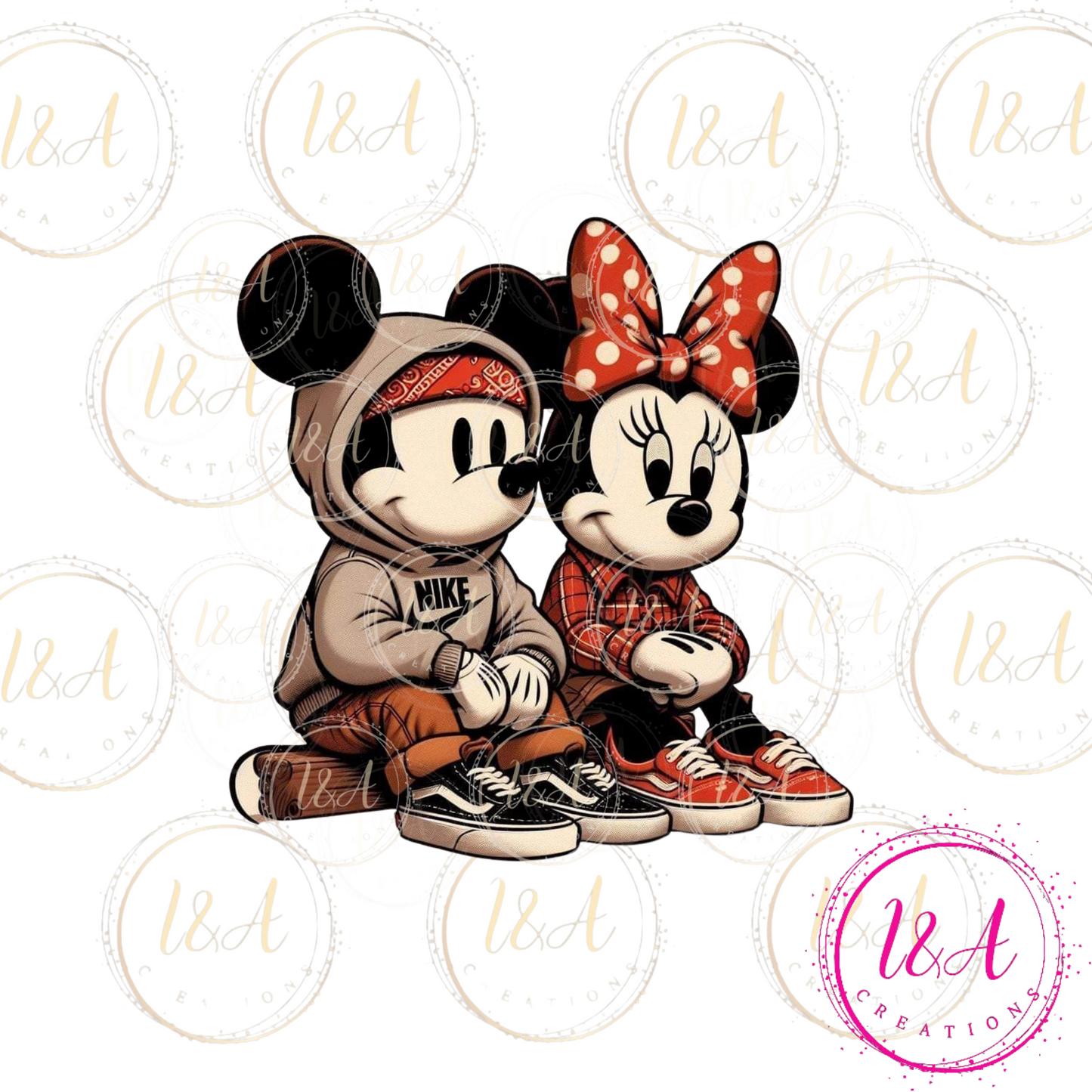 #204 cute mouse couple