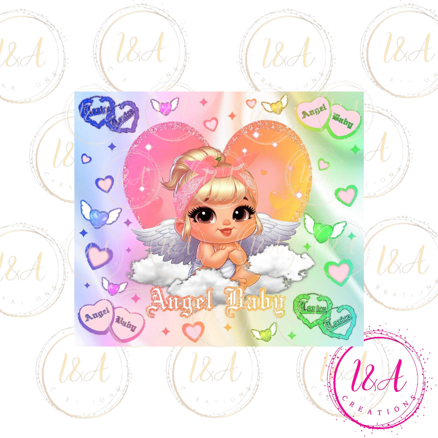 Angel baby multicolor