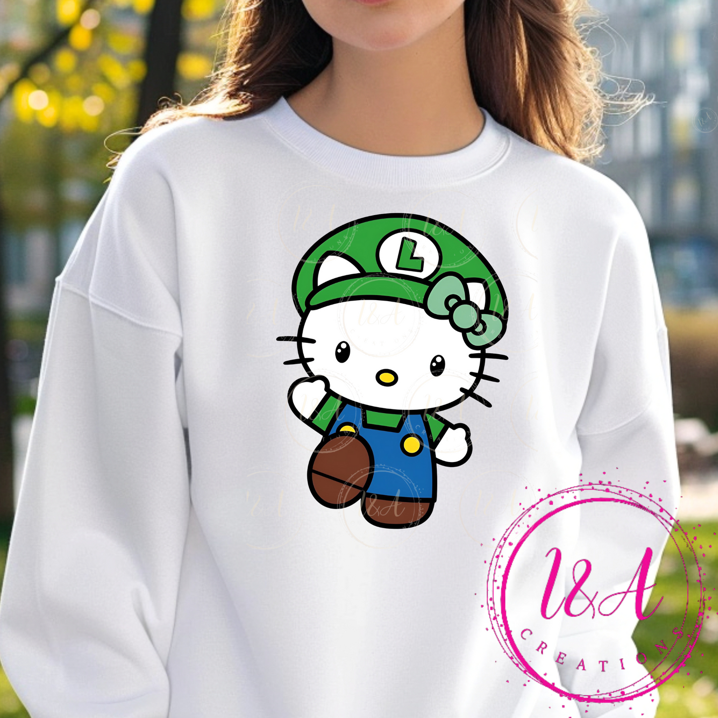 #746B kitty Luigi