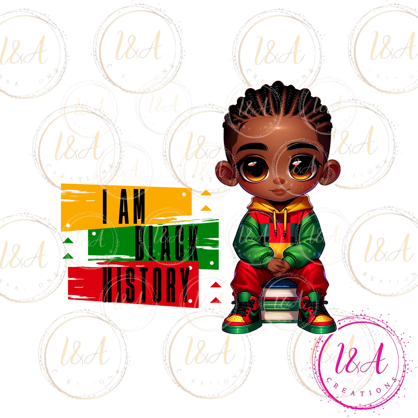 #777B I am black history boy