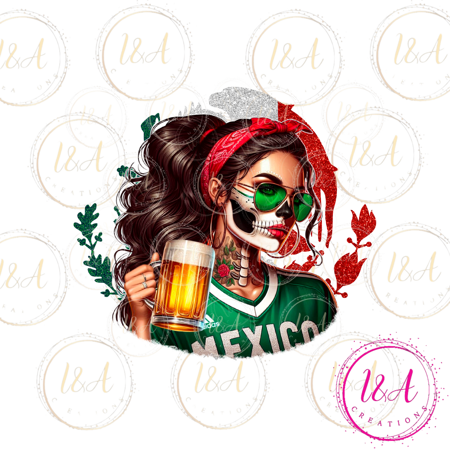 #781B Mexico skelly
