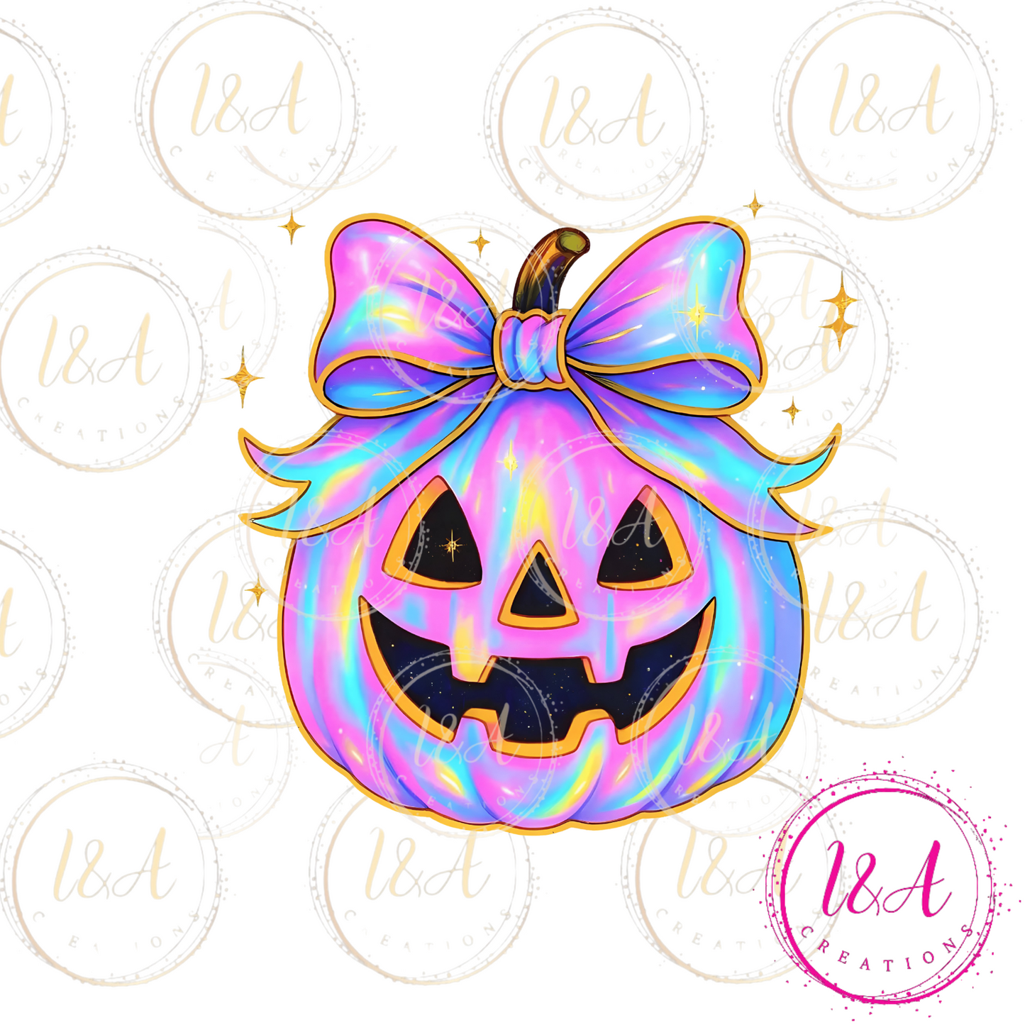 #55C colorful pumpkin