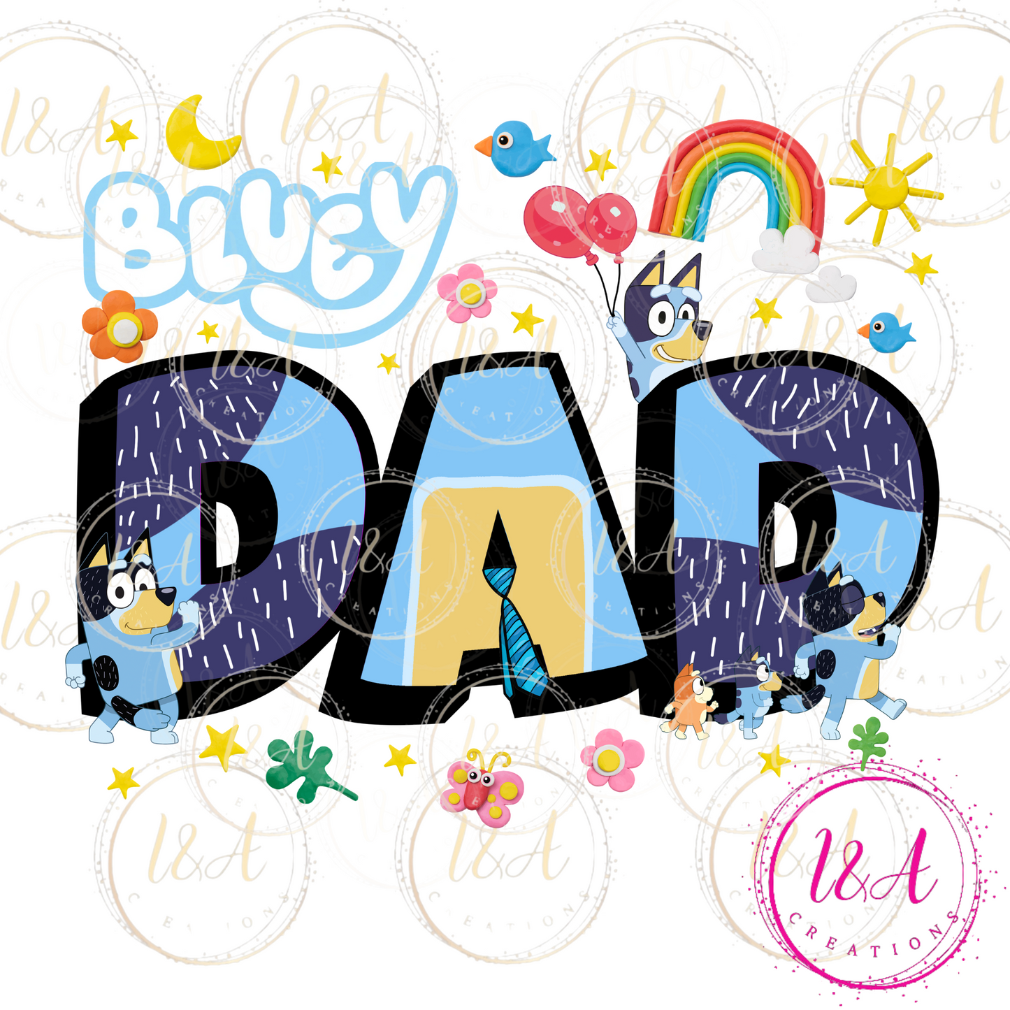 #463 PAPA-DAD/ Blueyyyy
