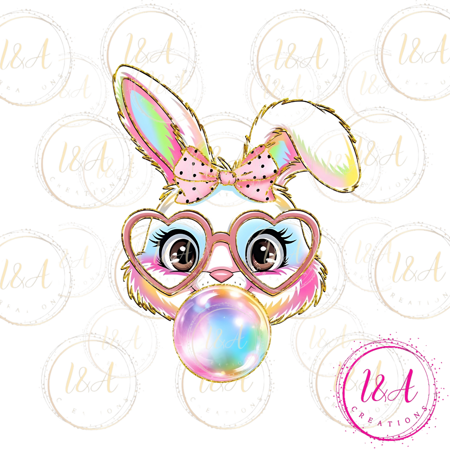 #787B bubble gum bunny