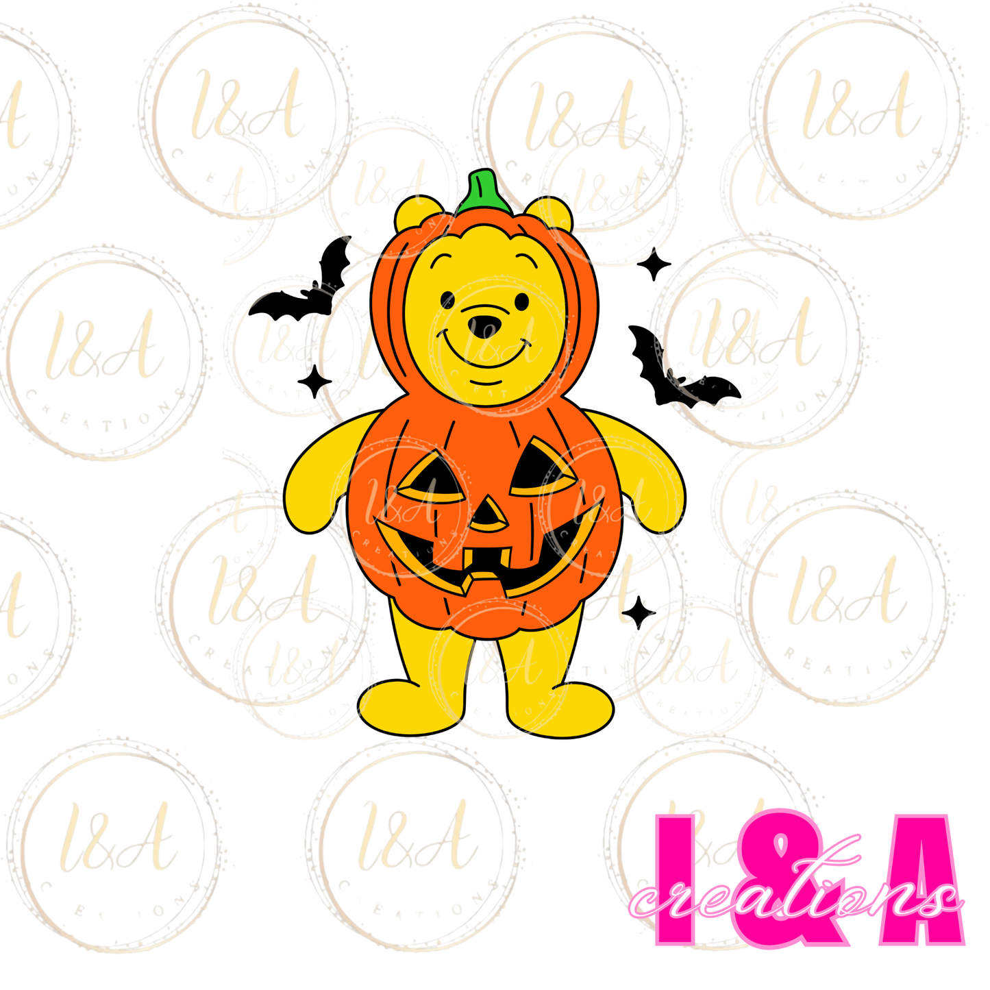 #472 honey bear pumpkin