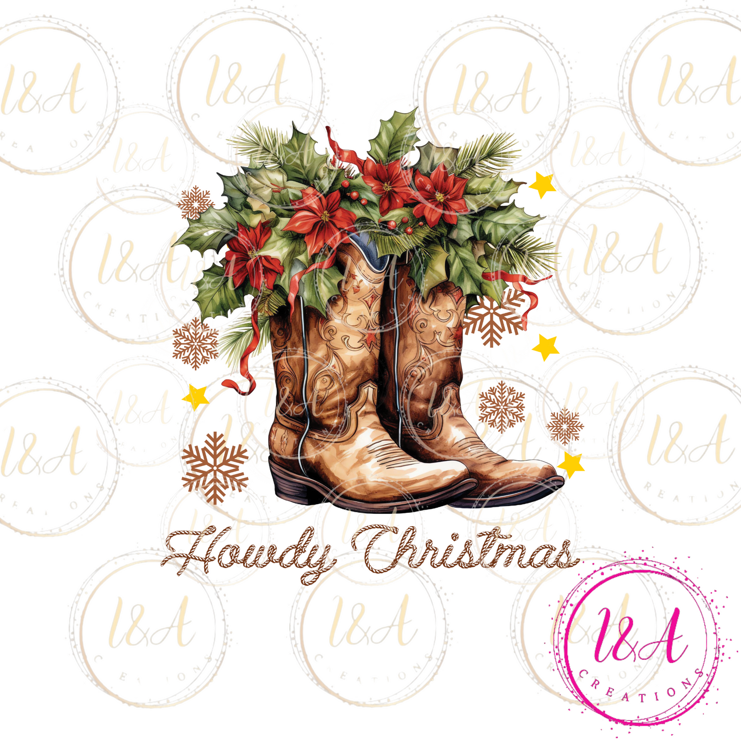 #451B Howdy Christmas
