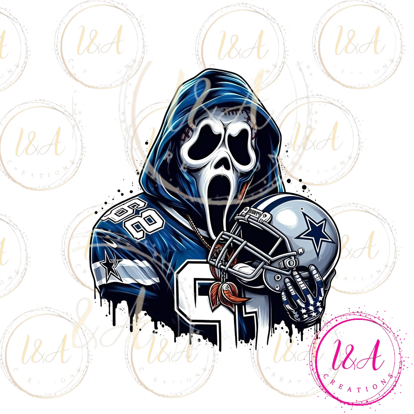 #100C skull Dallas