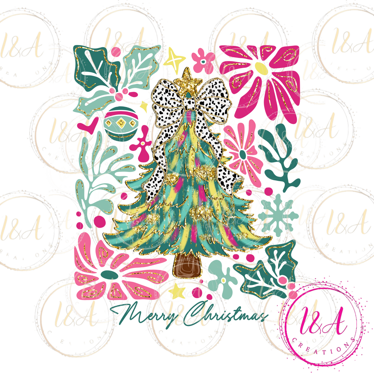 #385B Christmas tree