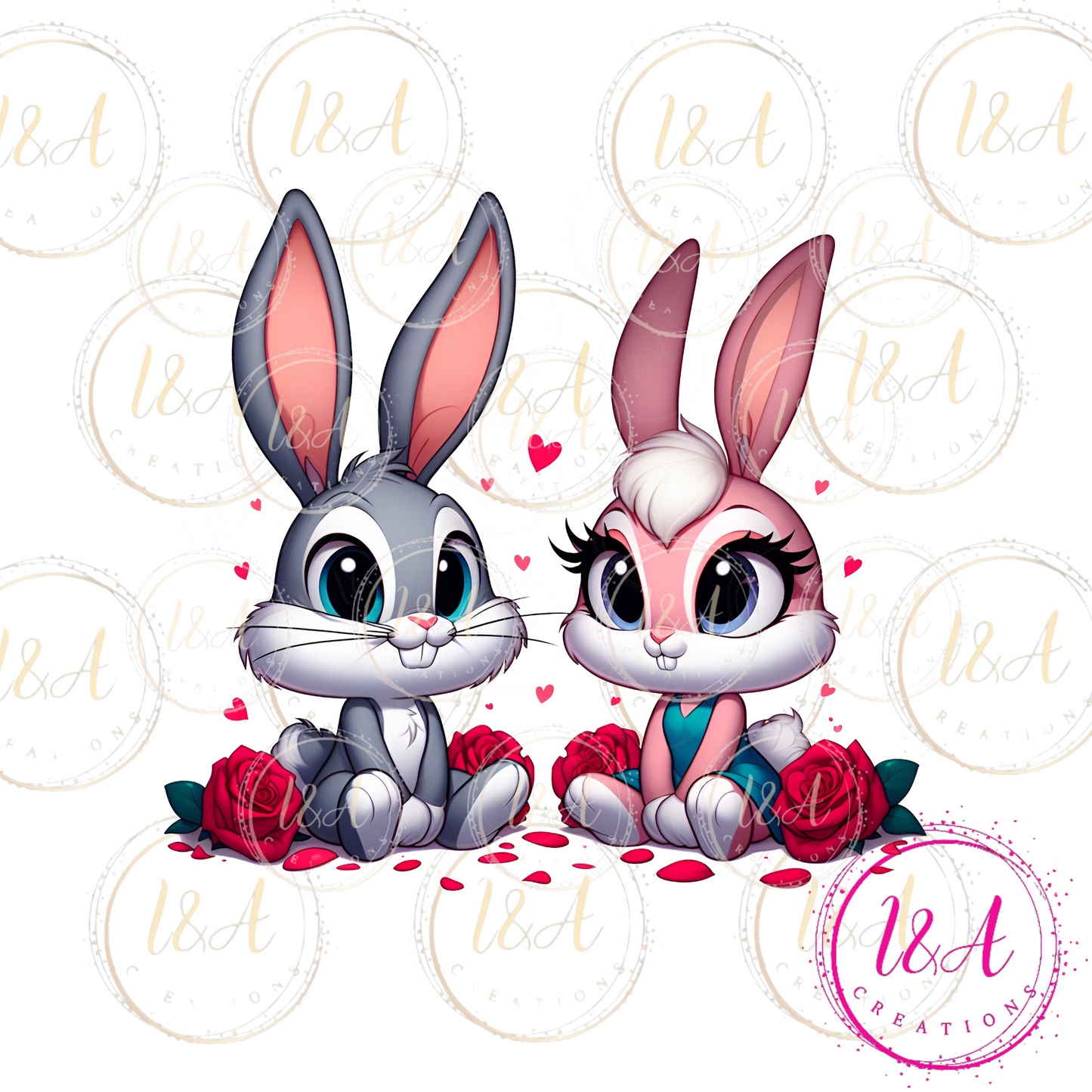 #621B bunny couple