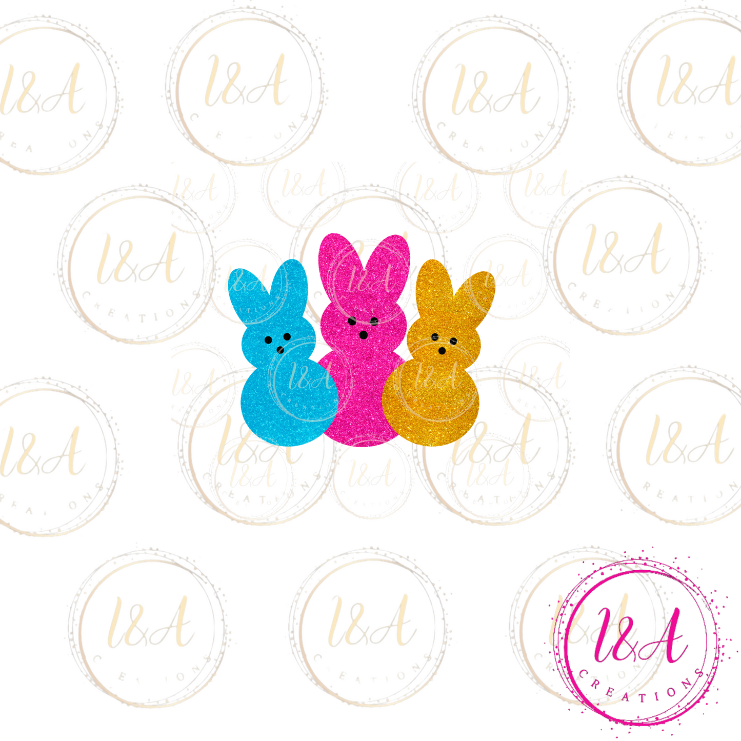#798B skelly girl easter