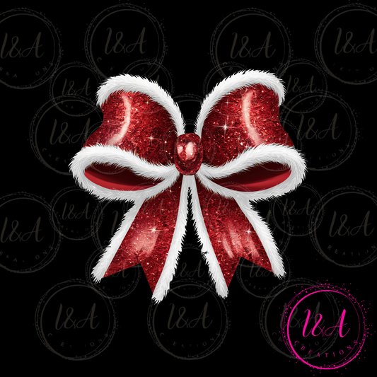 #232B Christmas bow